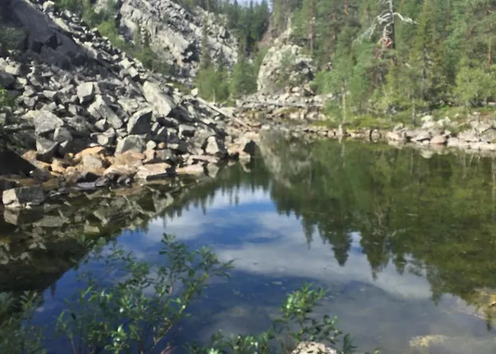 ヴィラ Ankkalinna ピュハトゥントゥリ